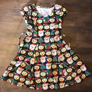 Emoji Christmas Dress